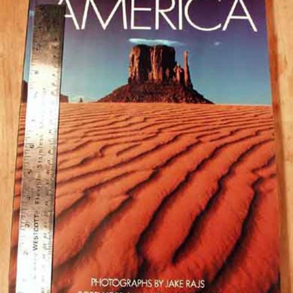 AMERICA IN PHOTOGRAPHS, COATED STOCK, STUNNING COLOUR PHOTOS, JAKE RAJS, 1996, - Picture 1 of 1
